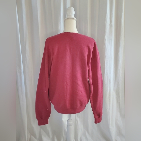 Jerzees Rob Zombie Sweatshirt Men's Size Medium Red Bleached Wash Horror Metal. - Picture 4 of 8